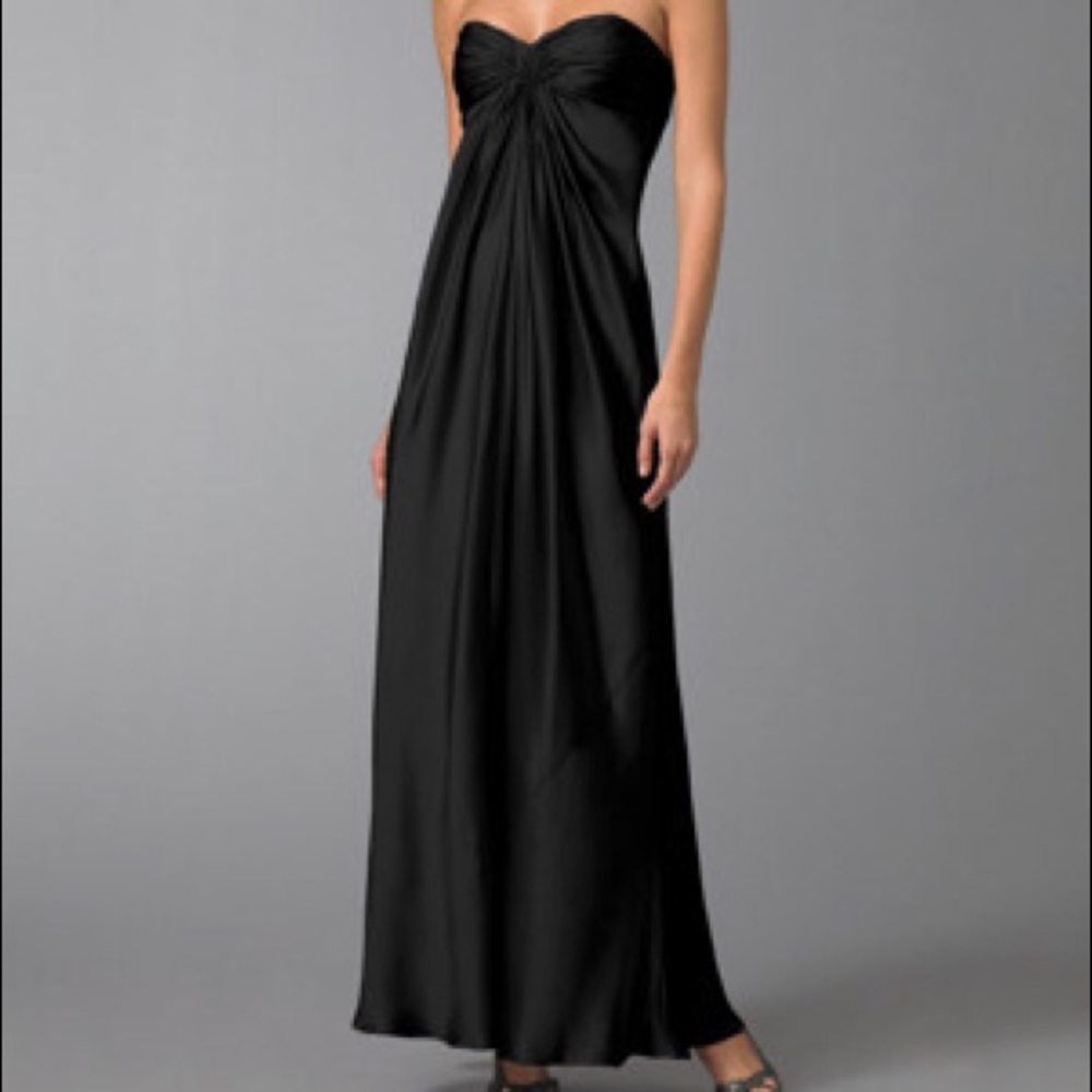 Silk gown
